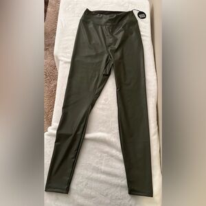 Leather Aerie Leggings